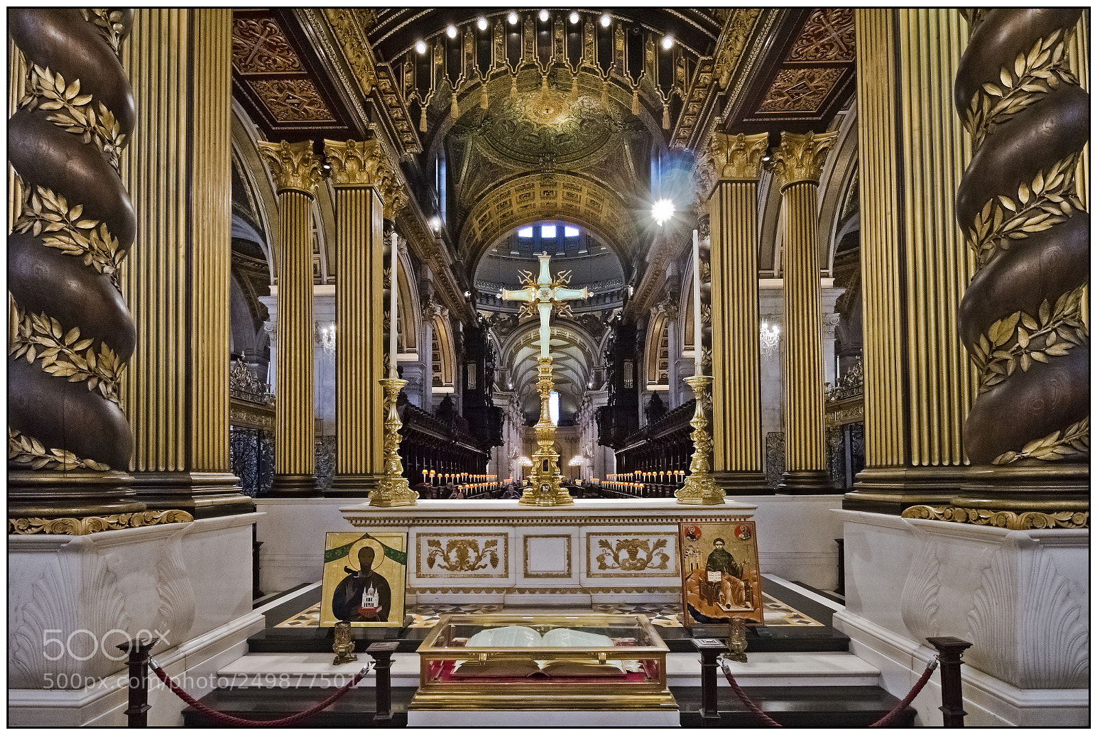 Canon EOS M sample photo. Inside, st pauls cathedral photography