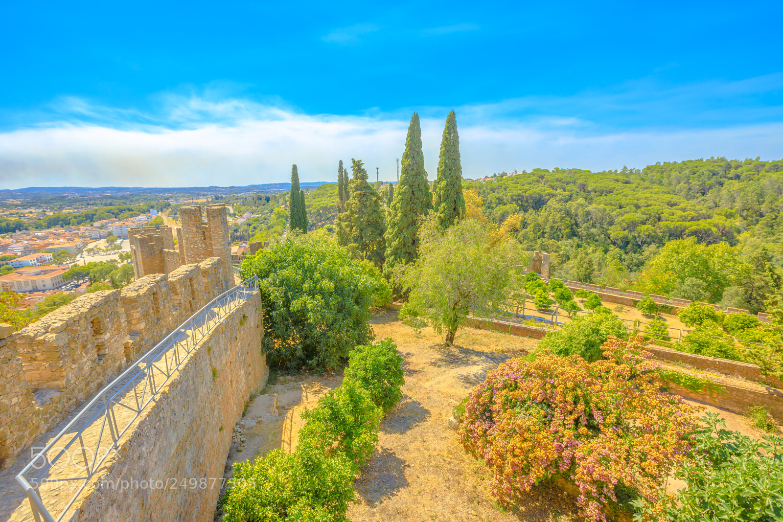 Canon EOS 5D Mark IV sample photo. Tomar city skyline photography