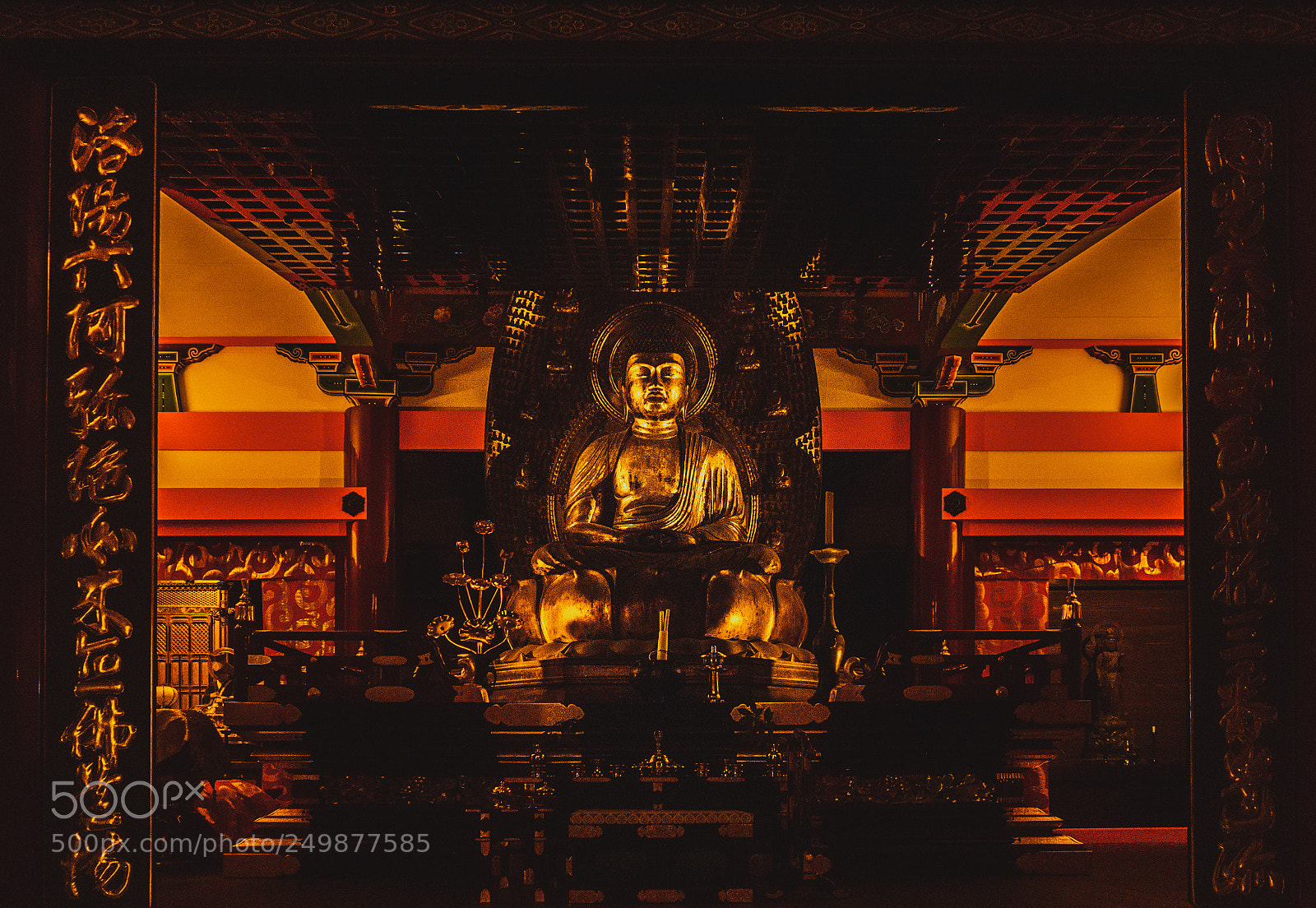 Sony a6000 sample photo. Buddah in kiyomizu-dera photography