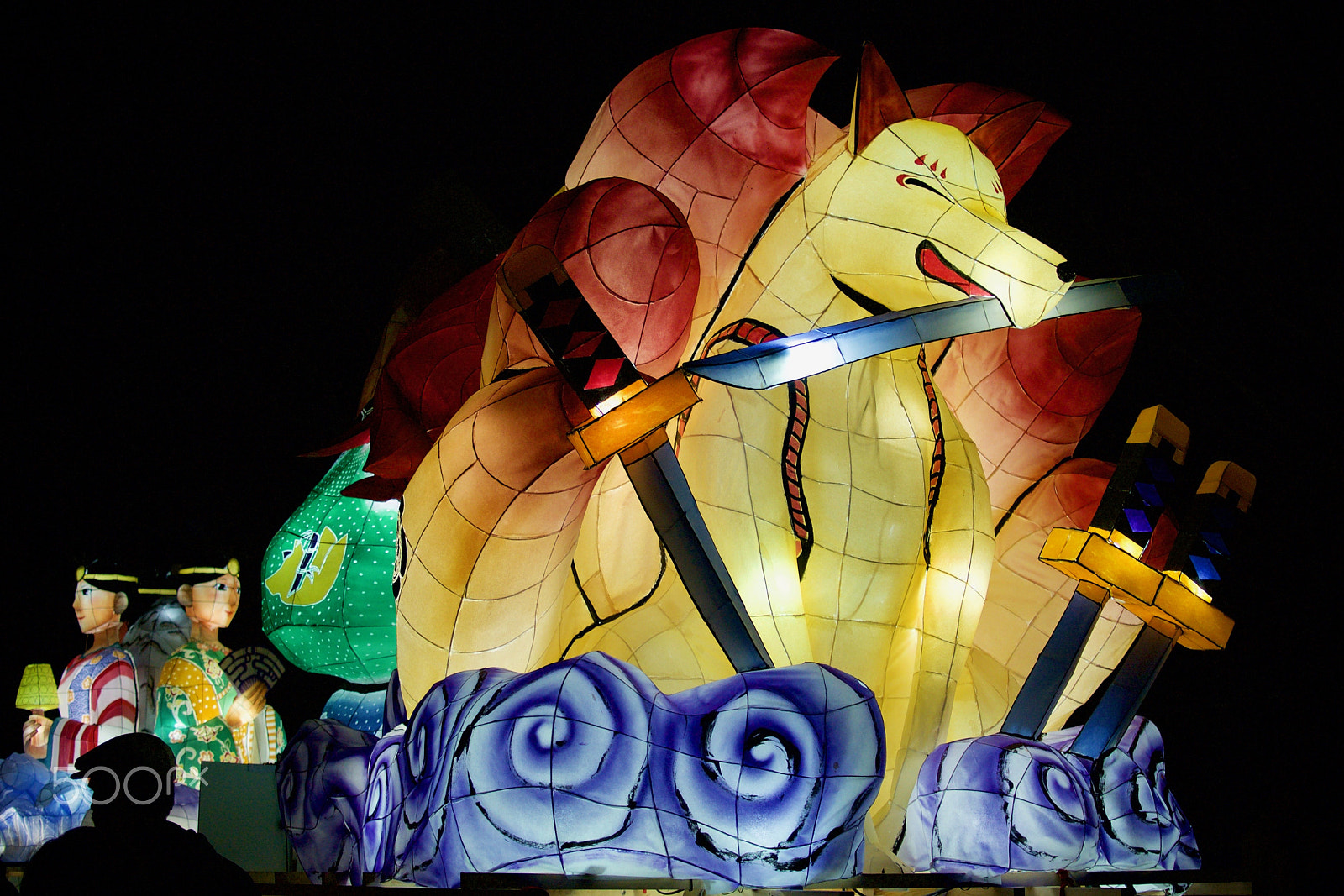 Nikon 1 J2 sample photo. Float on display in kyoto photography