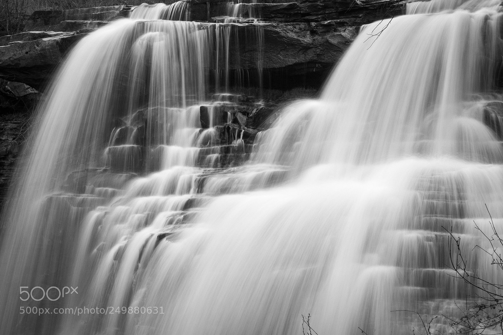 Sony SLT-A77 sample photo. Brandywine falls, cuyahoga valley photography