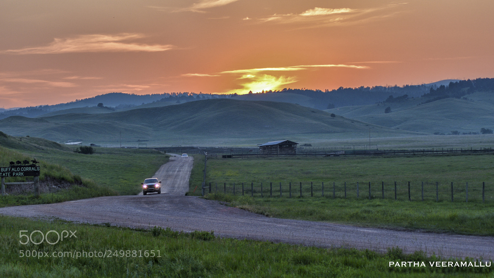 Nikon D5200 sample photo. Sunset at custer state photography