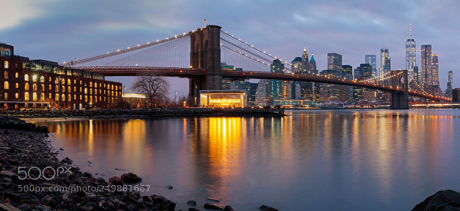 Canon EOS 5DS R sample photo. Brooklyn bridge photography