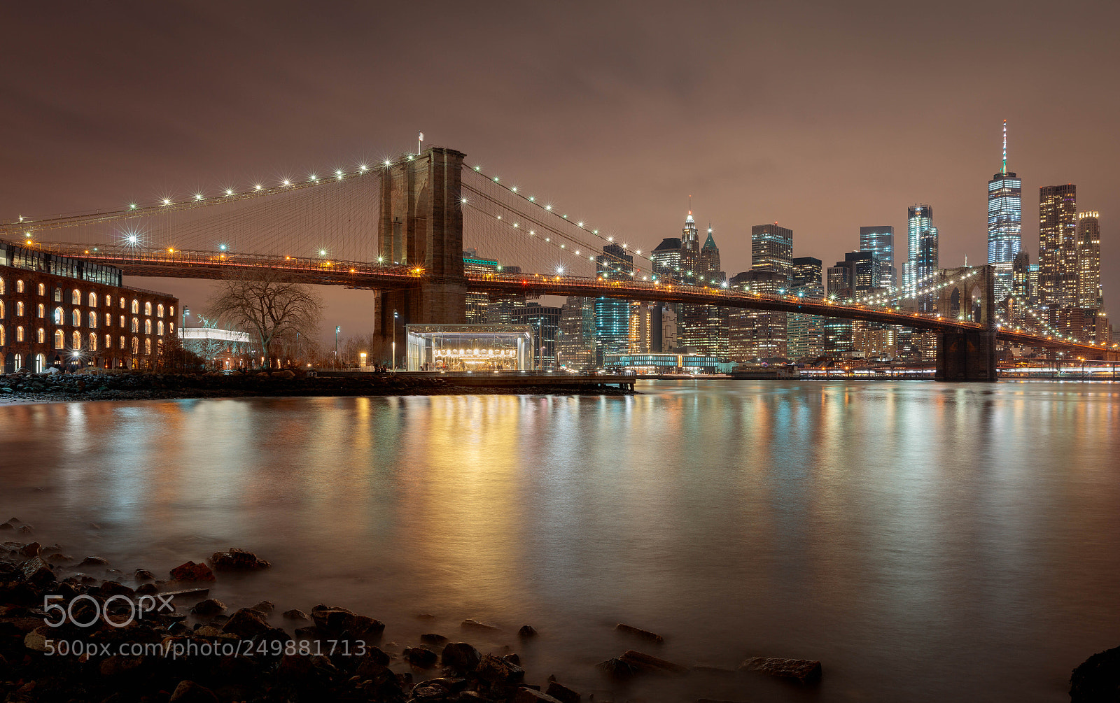 Canon EOS 5DS R sample photo. Brooklyn bridge photography