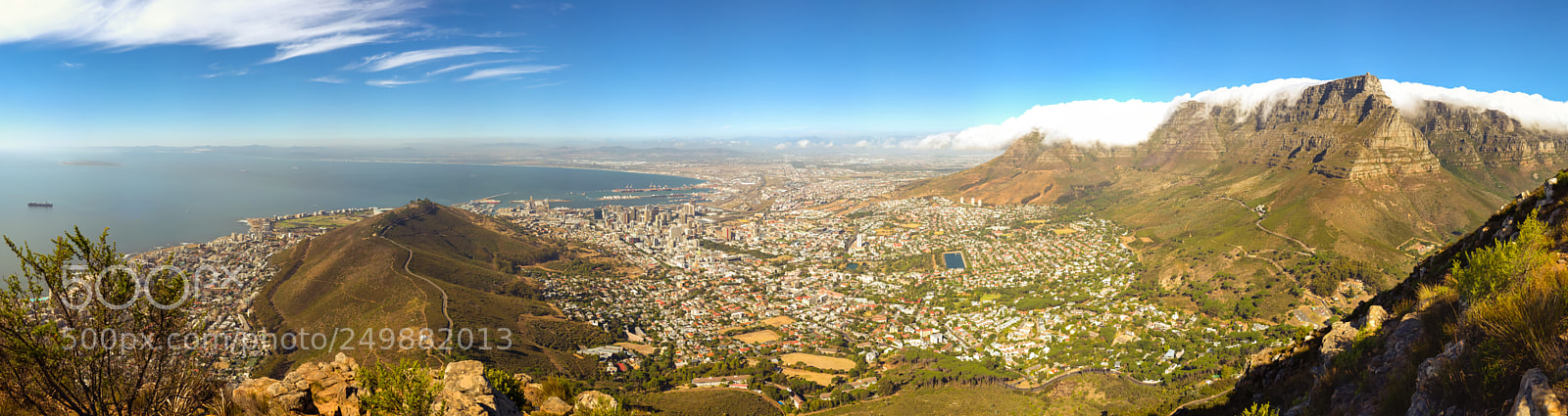 Fujifilm X-T10 sample photo. Cape town panorama view photography