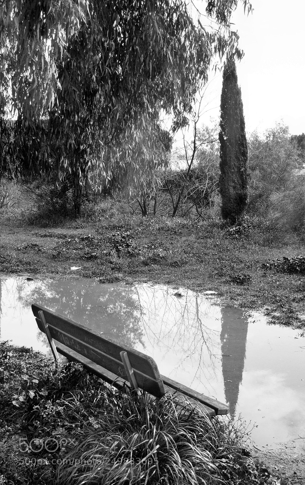 Canon PowerShot G10 sample photo. Riflettendo;parco forte ardeatino photography