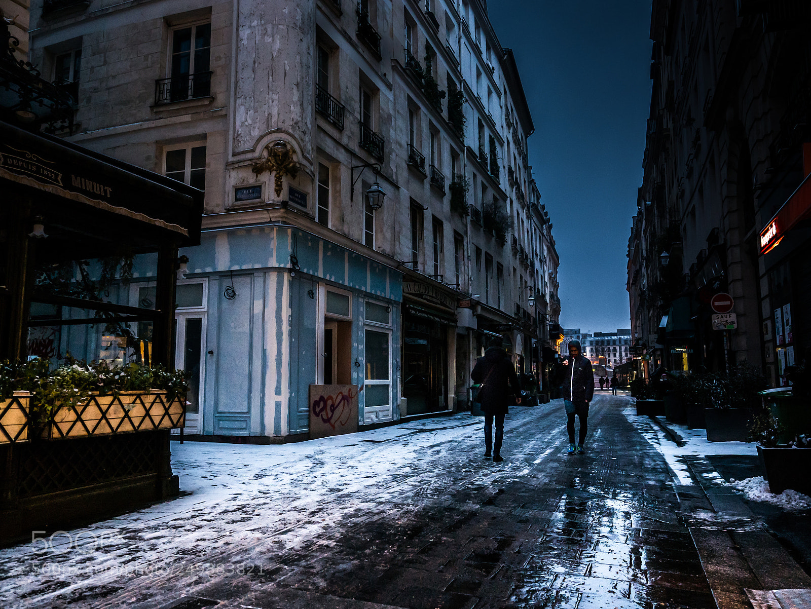Panasonic Lumix DMC-GX85 (Lumix DMC-GX80 / Lumix DMC-GX7 Mark II) sample photo. Neige à paris (sur ) photography