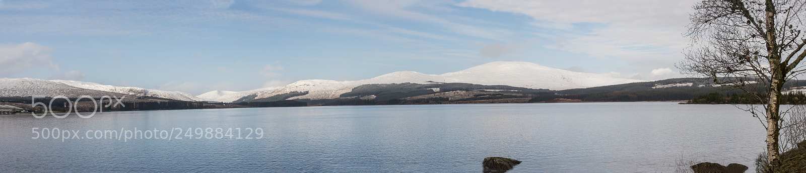Nikon D610 sample photo. Clatteringshaws loch photography