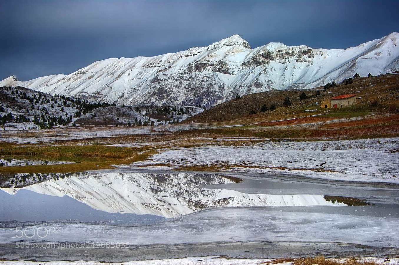 Pentax K20D sample photo. Lago di filetto photography