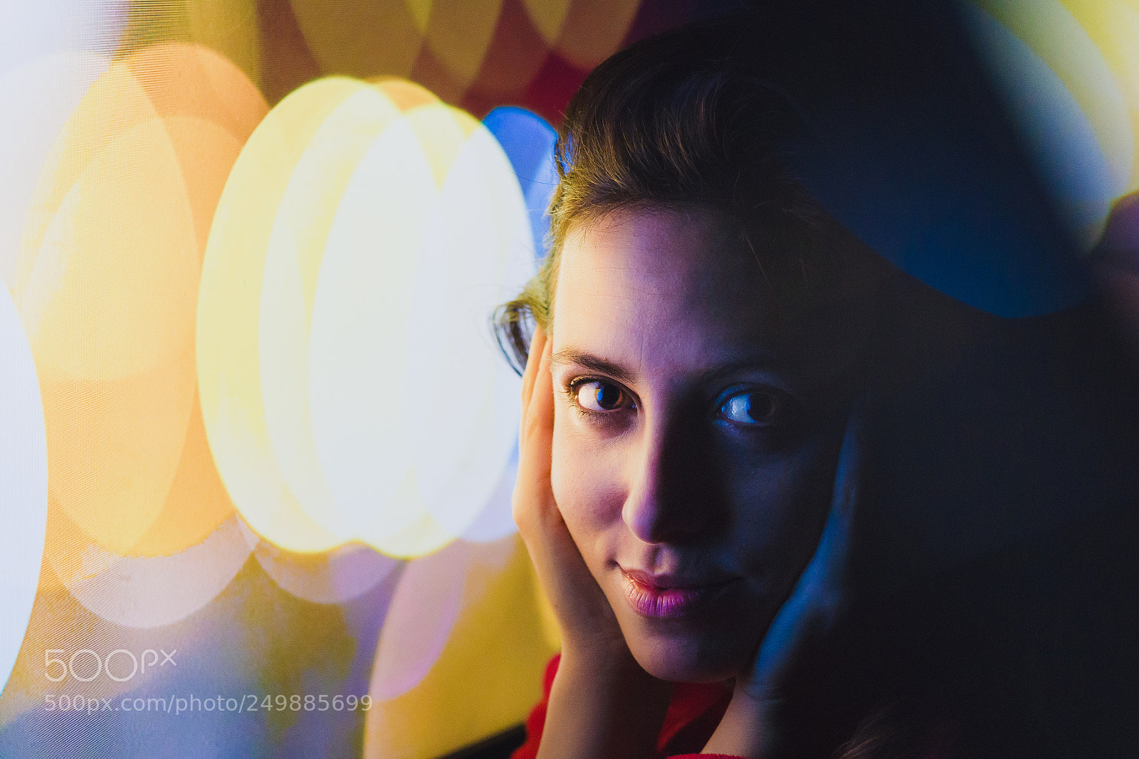 Sony a6000 sample photo. Dreamy lights photography