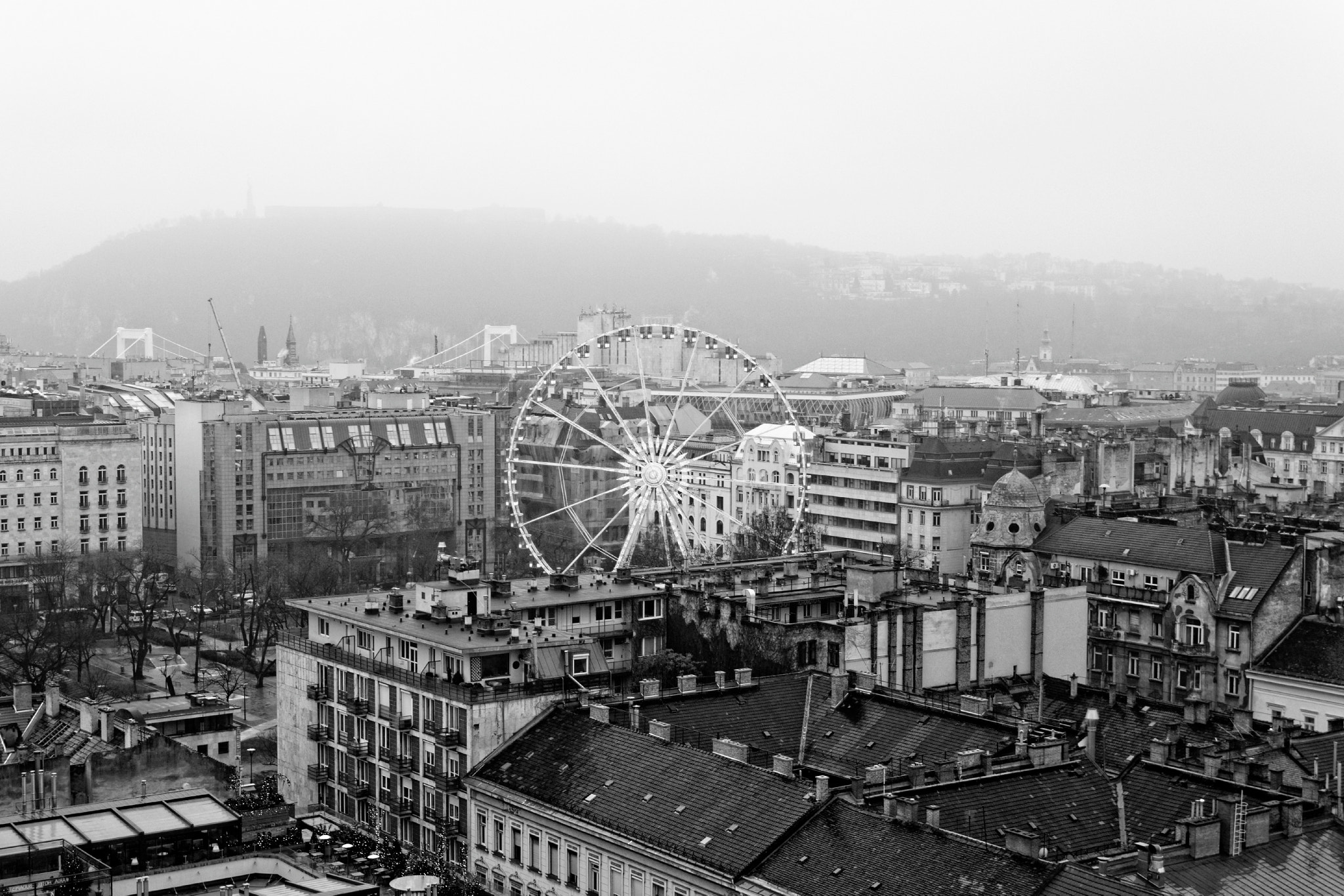 Nikon D5300 sample photo. Rainy budapest photography