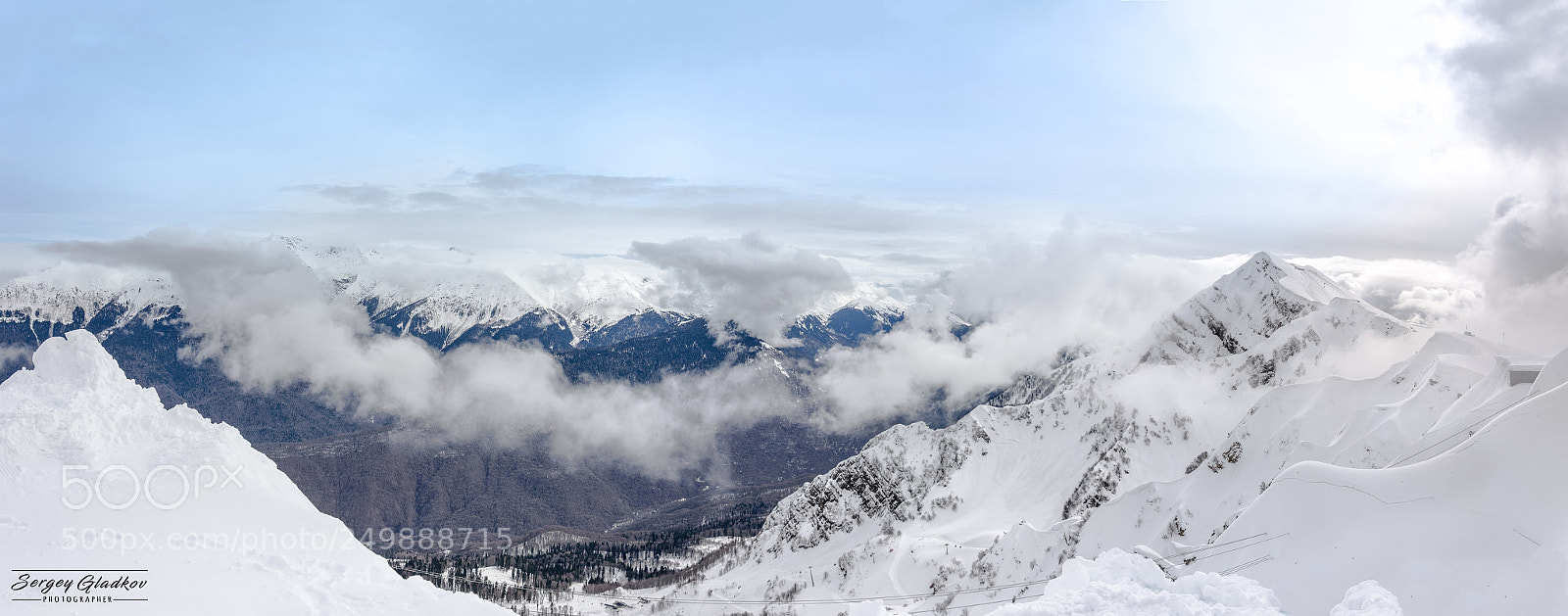 Nikon D5200 sample photo. The caucasus mountains photography