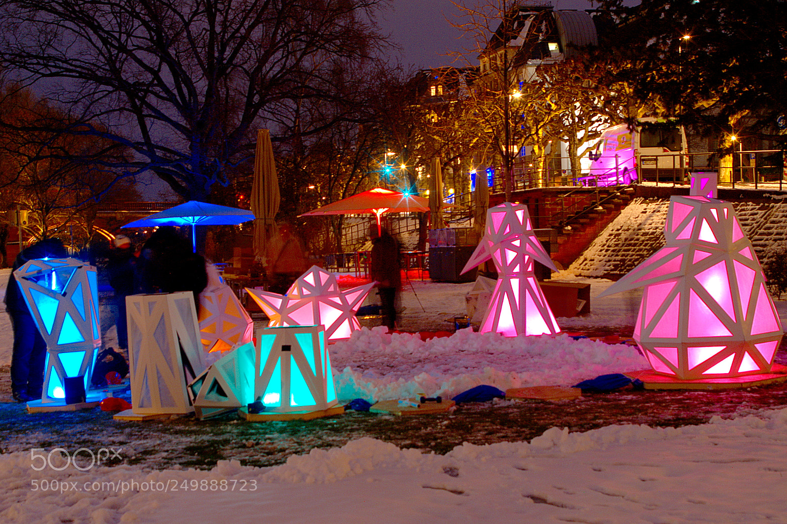 Pentax K20D sample photo. Luminale frankfurt 2018, mainufer photography
