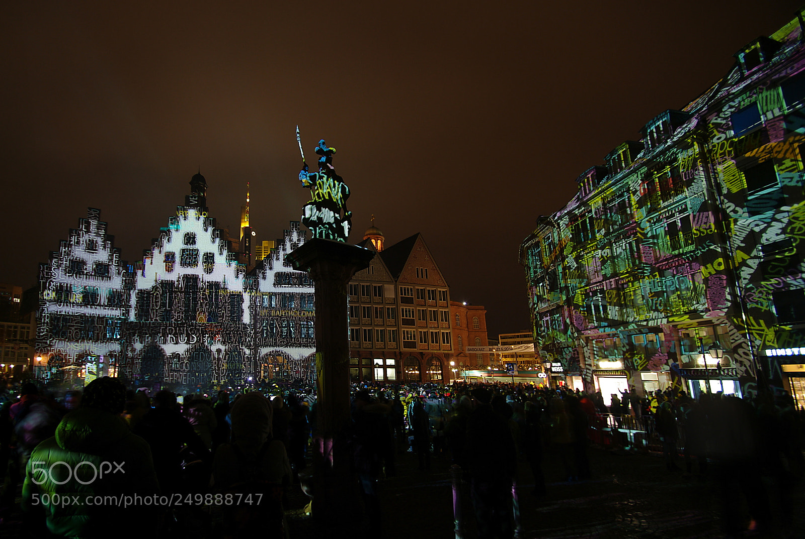Pentax K20D sample photo. Luminale frankfurt 2018, römerberg photography
