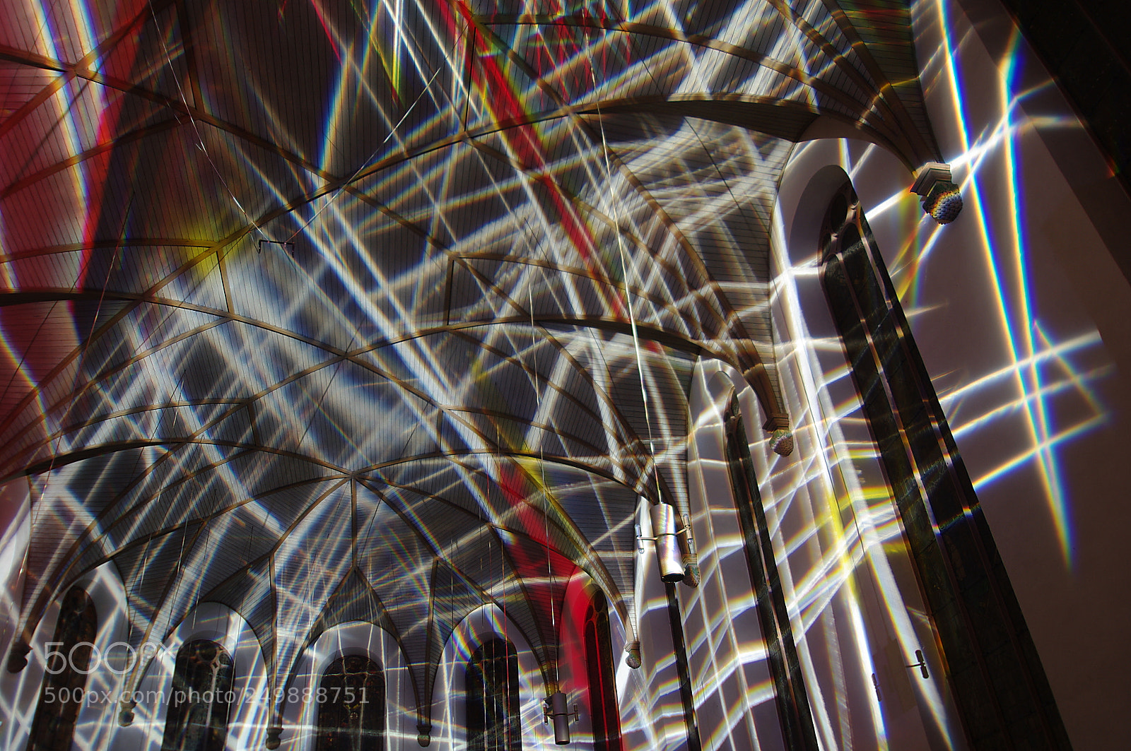 Pentax K20D sample photo. Luminale frankfurt 2018, katharinenkirche photography