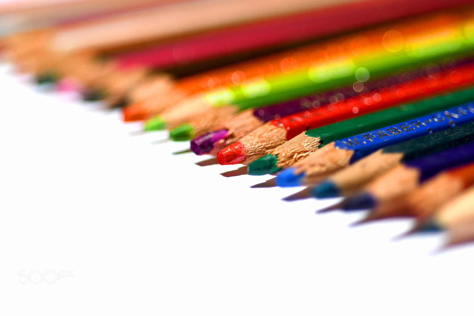 Nikon D500 sample photo. Color pens photography