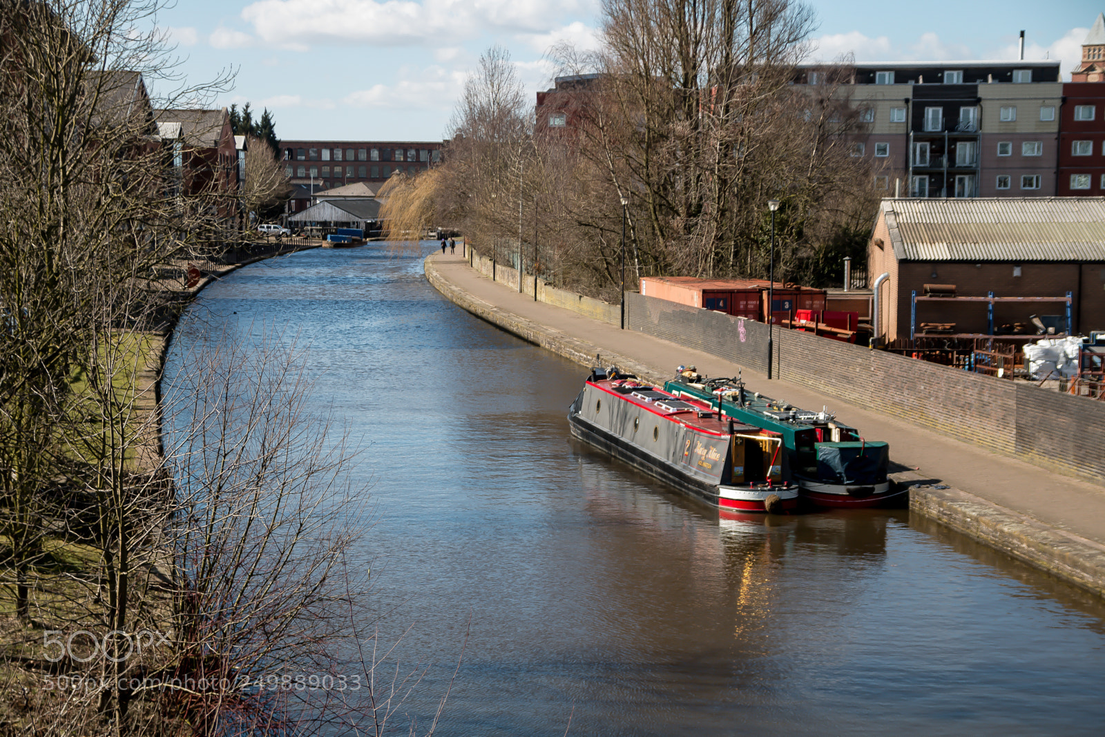 Canon EOS 70D sample photo. Two barges near the photography