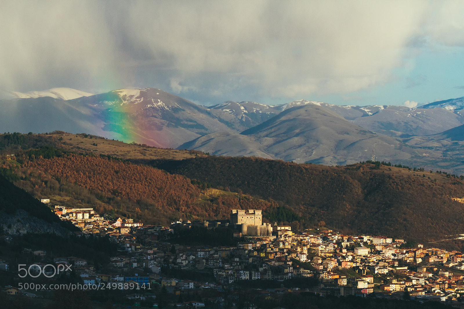 Canon EOS 7D sample photo. Of rainbows and castles photography