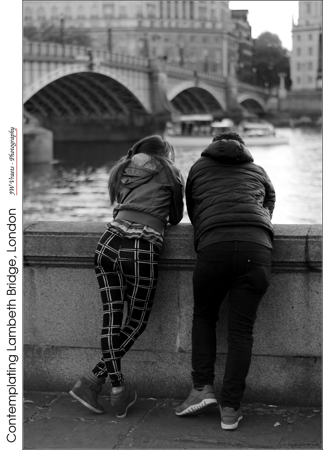 Nikon D7100 + Nikon AF Nikkor 50mm F1.8D sample photo. Contemplating lambeth bridge, london photography