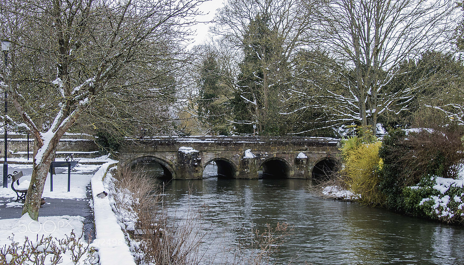 Canon EOS 750D (EOS Rebel T6i / EOS Kiss X8i) sample photo. Salisbury uk winter scene photography