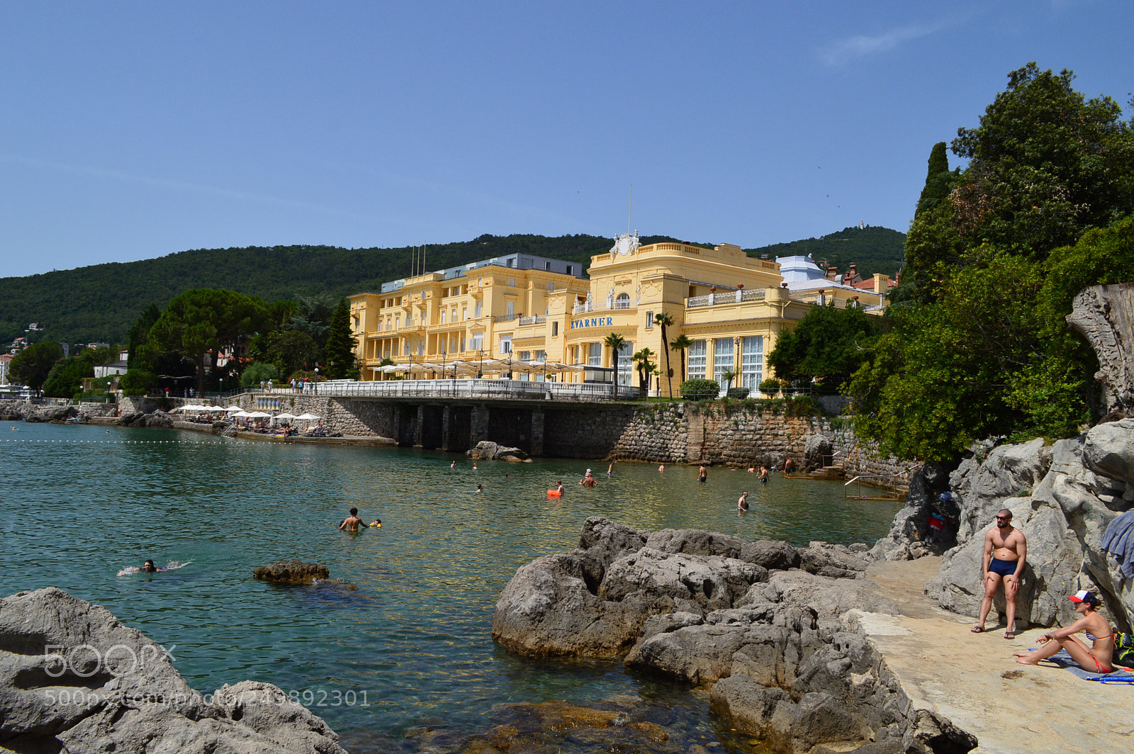 Nikon D3200 sample photo. Hotel kvarner photography