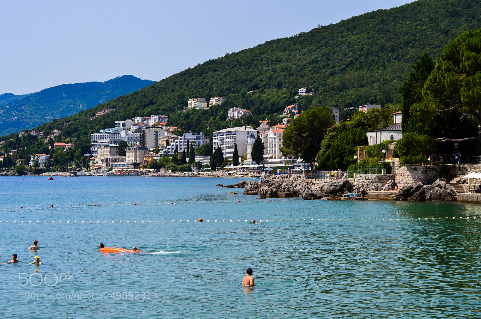 Nikon D3200 sample photo. Shores of opatija photography