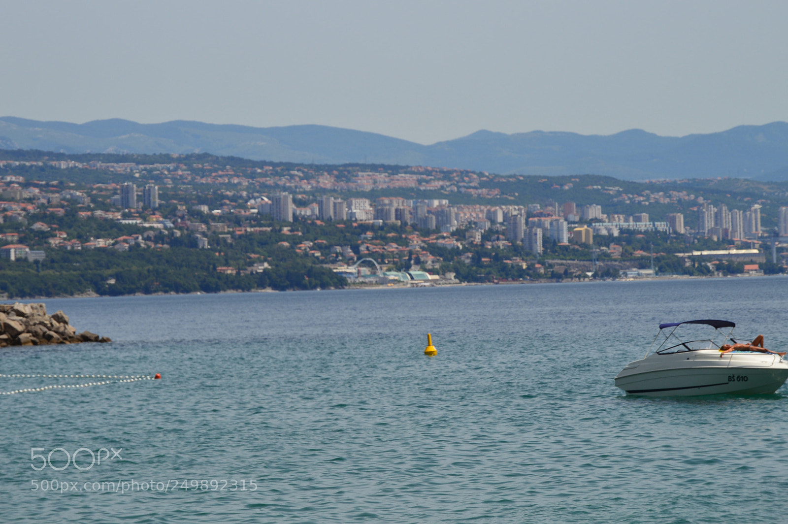 Nikon D3200 sample photo. The city of opatija photography