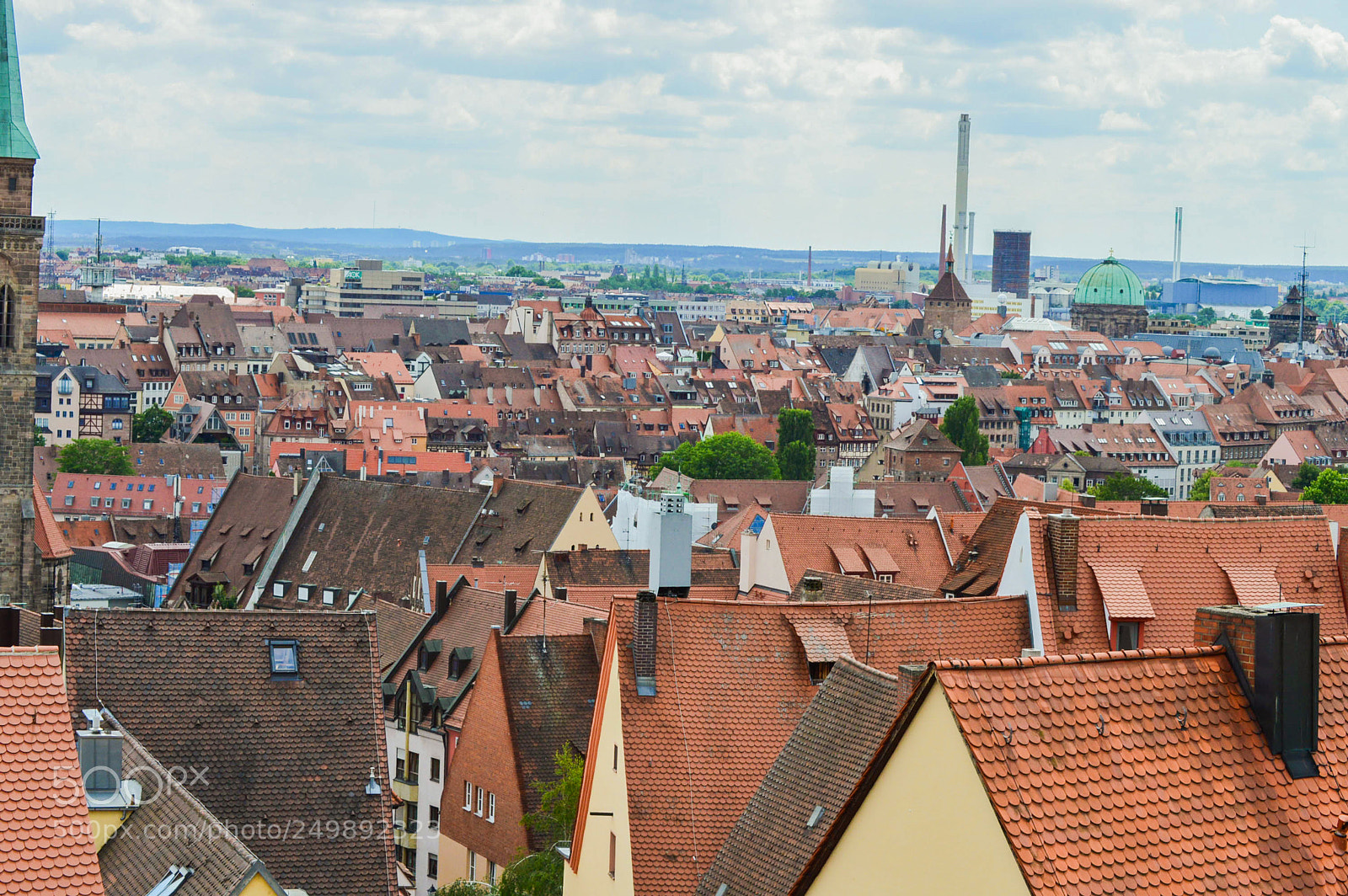 Nikon D3200 sample photo. The city of nuremberg photography
