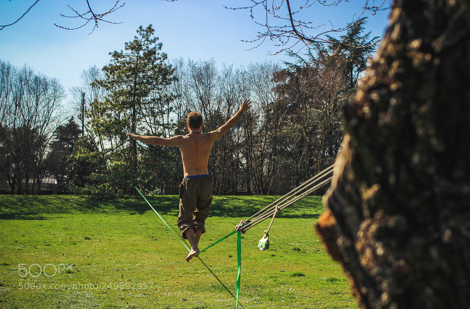 Canon EOS 600D (Rebel EOS T3i / EOS Kiss X5) sample photo. Conca slackline photography