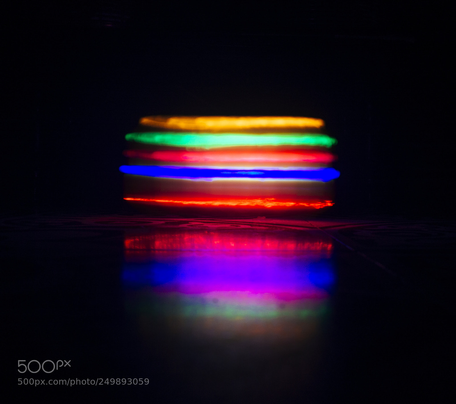 Nikon D3200 sample photo. Rainbow atomic explosion photography