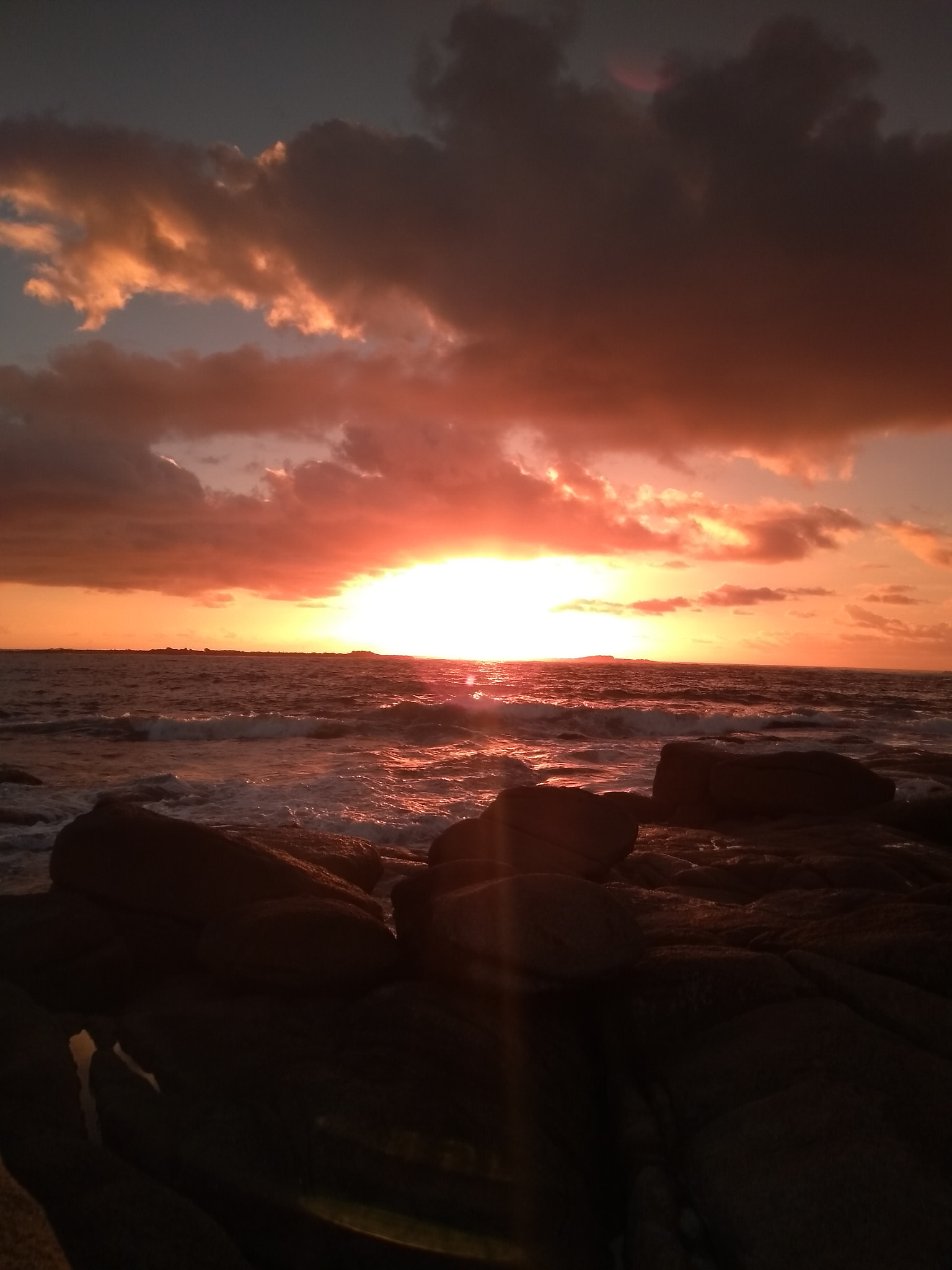 Motorola Moto G (5S) sample photo. The sunrise - uruguay photography
