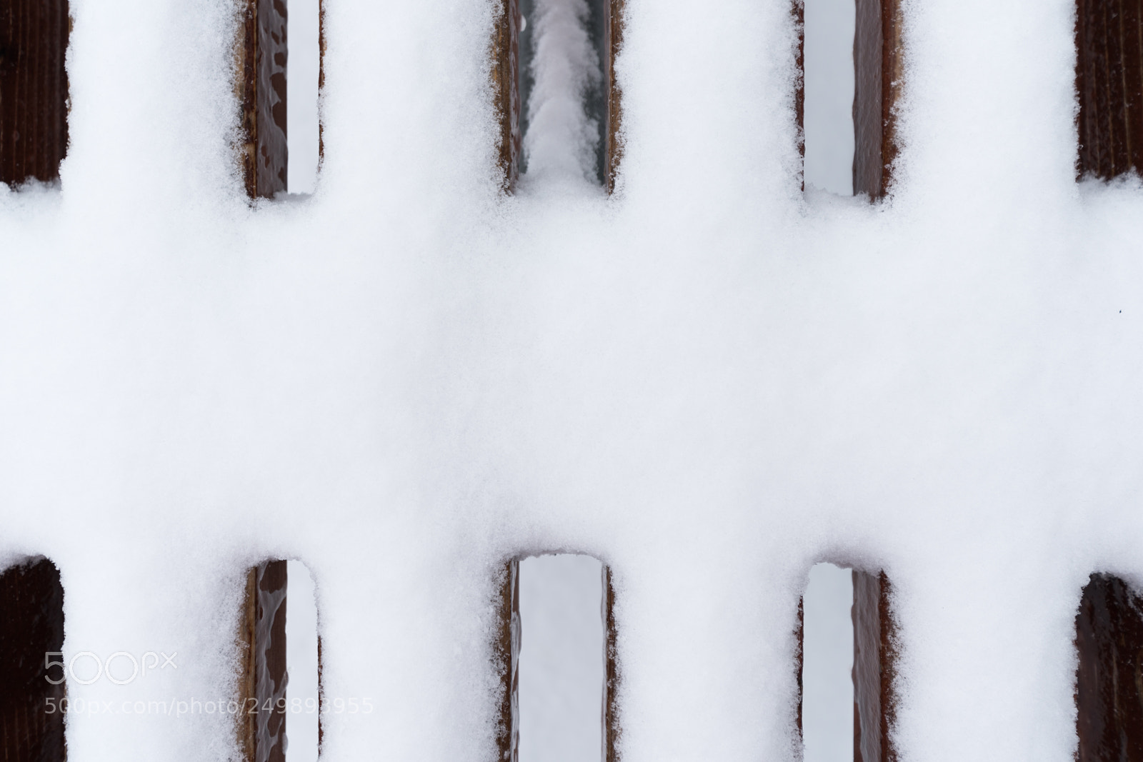 Sony a7R II sample photo. Snow stripes photography