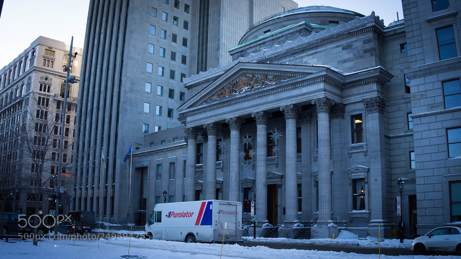 Sony Alpha a3500 sample photo. Winter in montreal photography