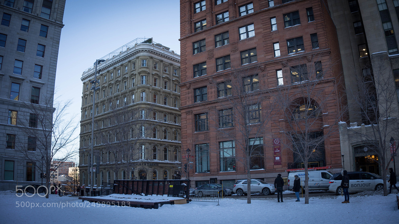 Sony Alpha a3500 sample photo. Winter in montreal photography