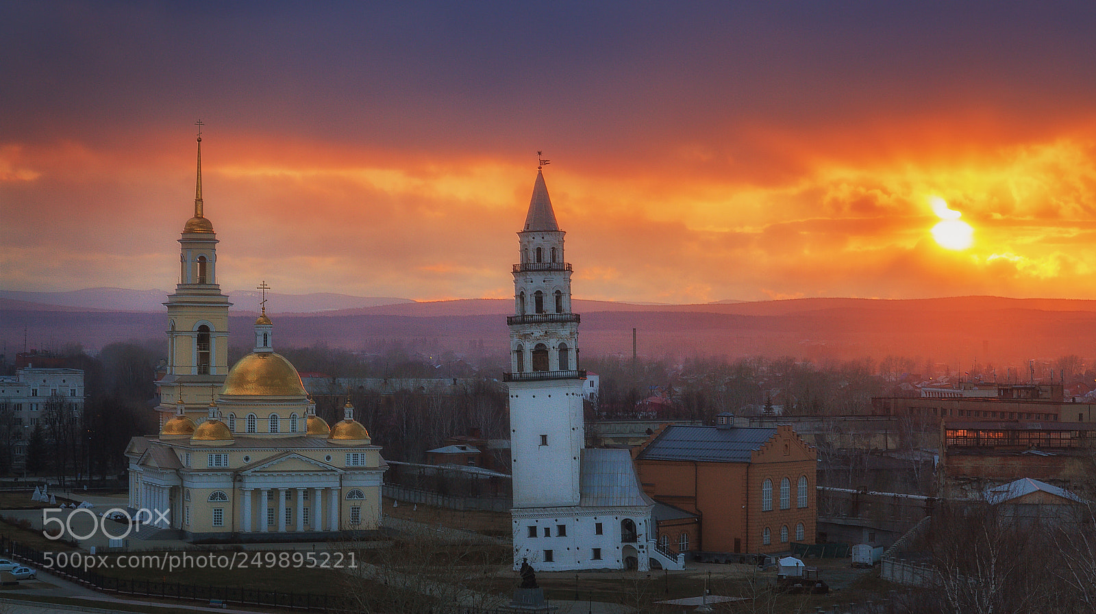 Canon EOS 7D sample photo. Nevyanskaya tower photography