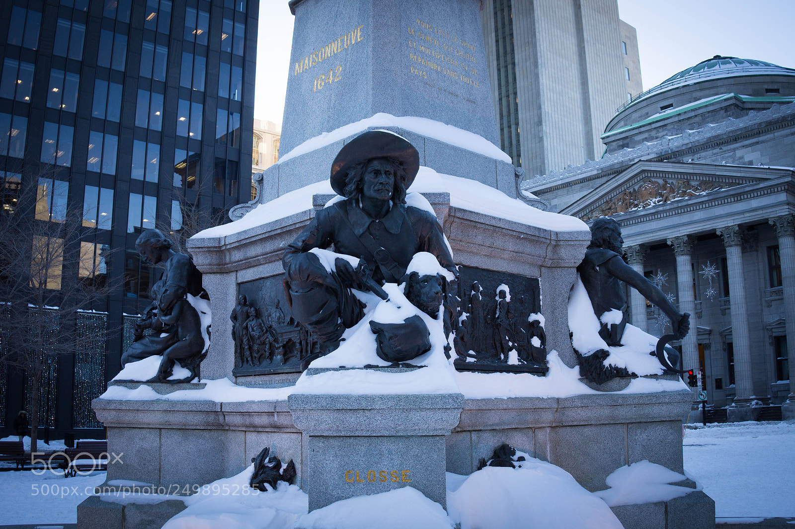 Sony Alpha a3500 sample photo. Winter in montreal photography