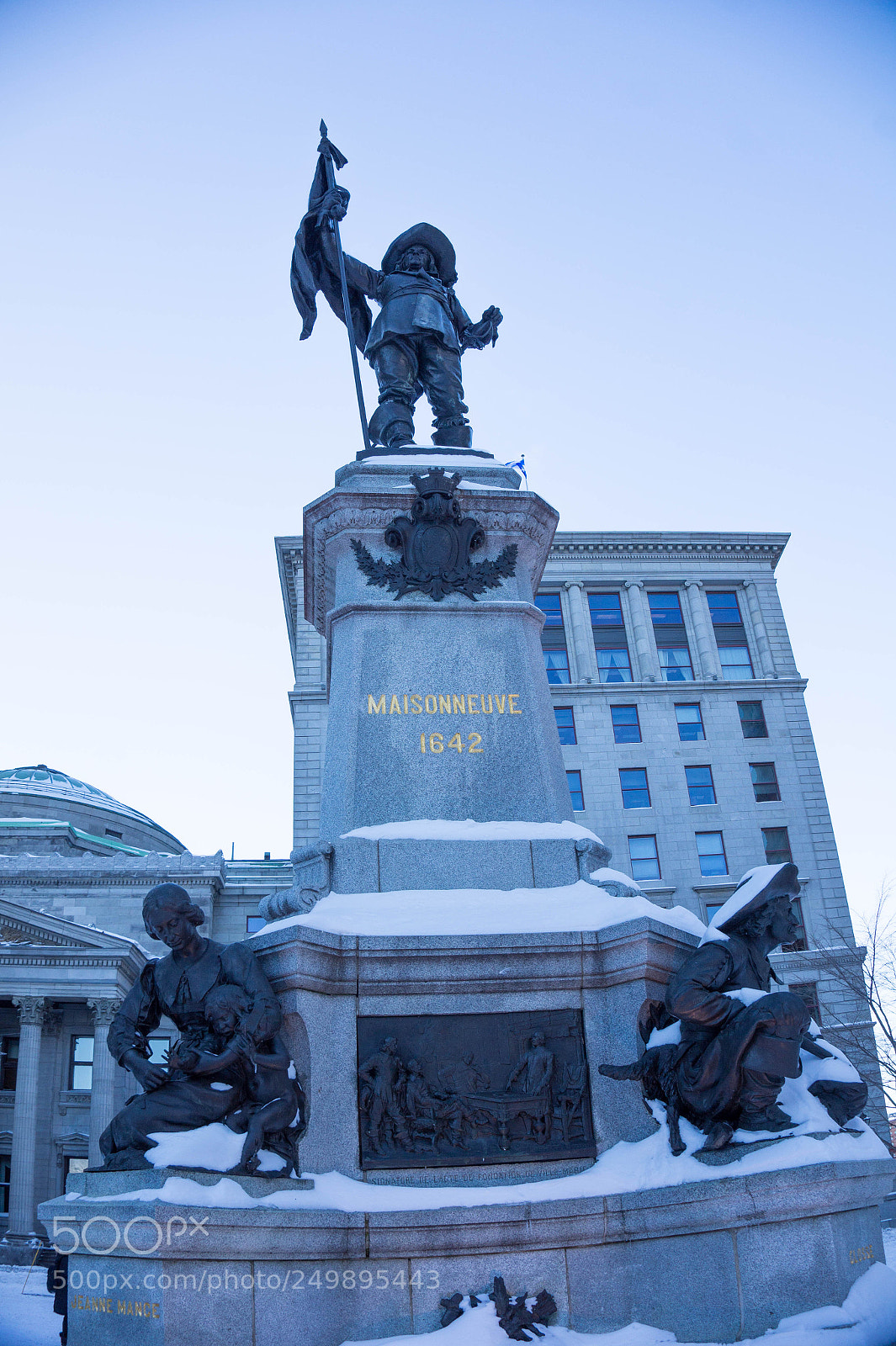 Sony Alpha a3500 sample photo. Winter in montreal photography
