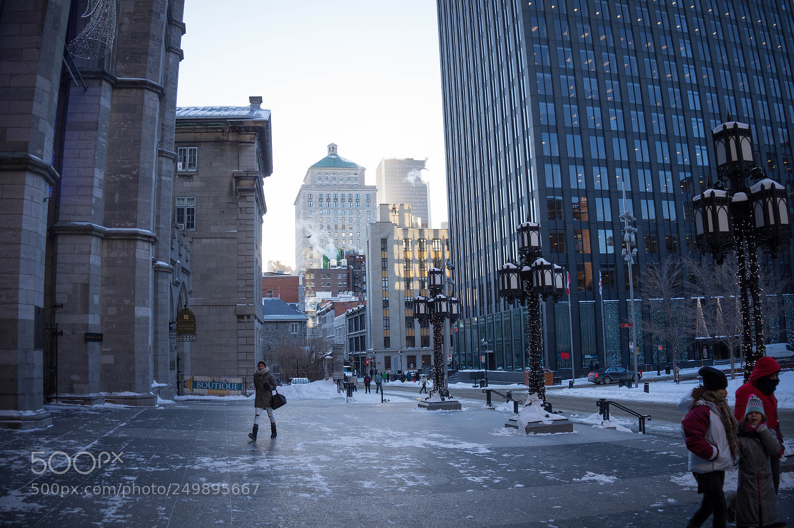 Sony Alpha a3500 sample photo. Winter in montreal photography