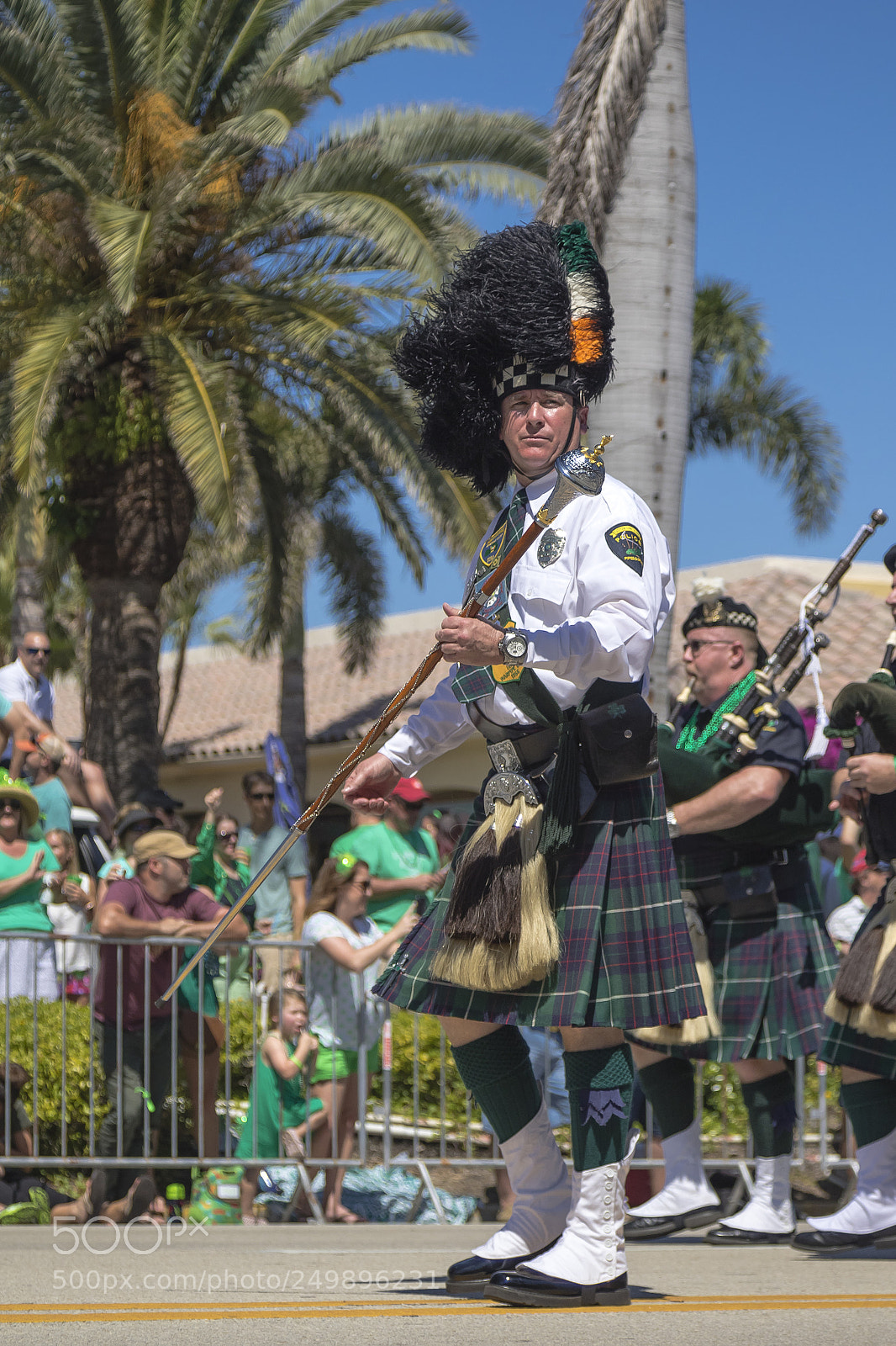 Canon EOS 7D Mark II sample photo. St. patrick day parade photography