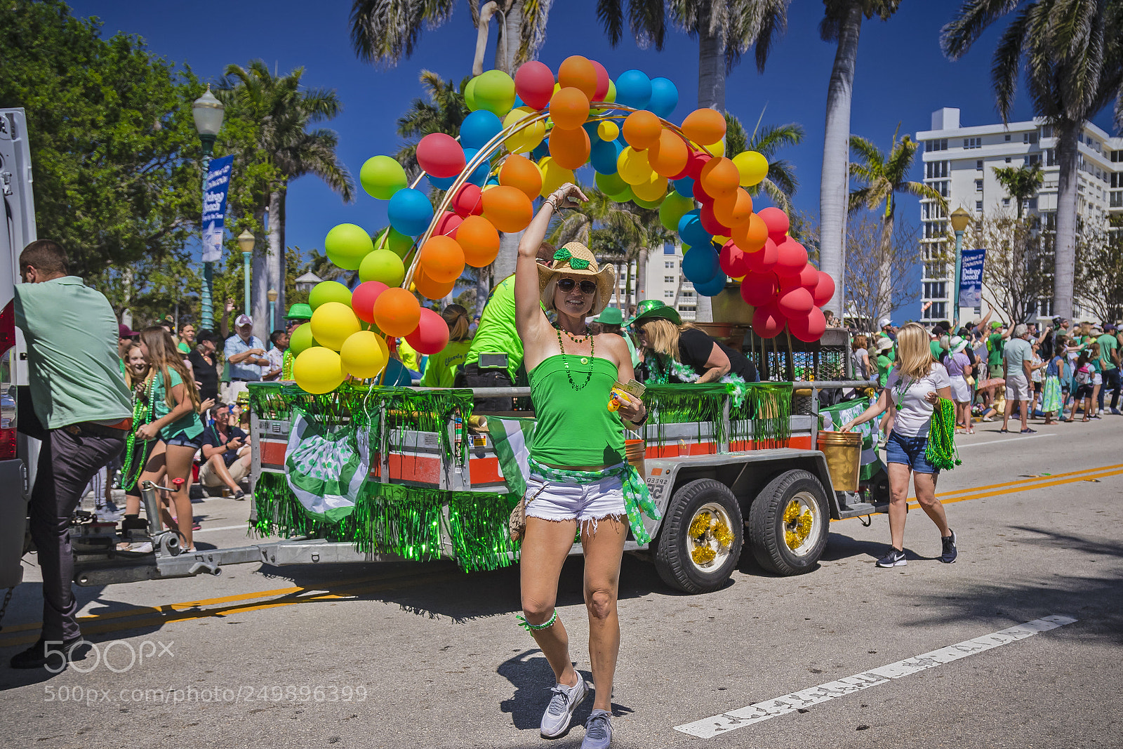 Canon EOS 7D Mark II sample photo. St. patrick day parade photography