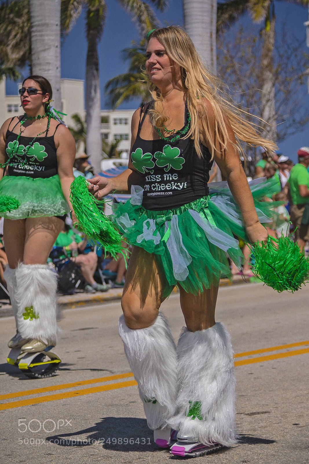 Canon EOS 7D Mark II sample photo. St. patrick day parade photography