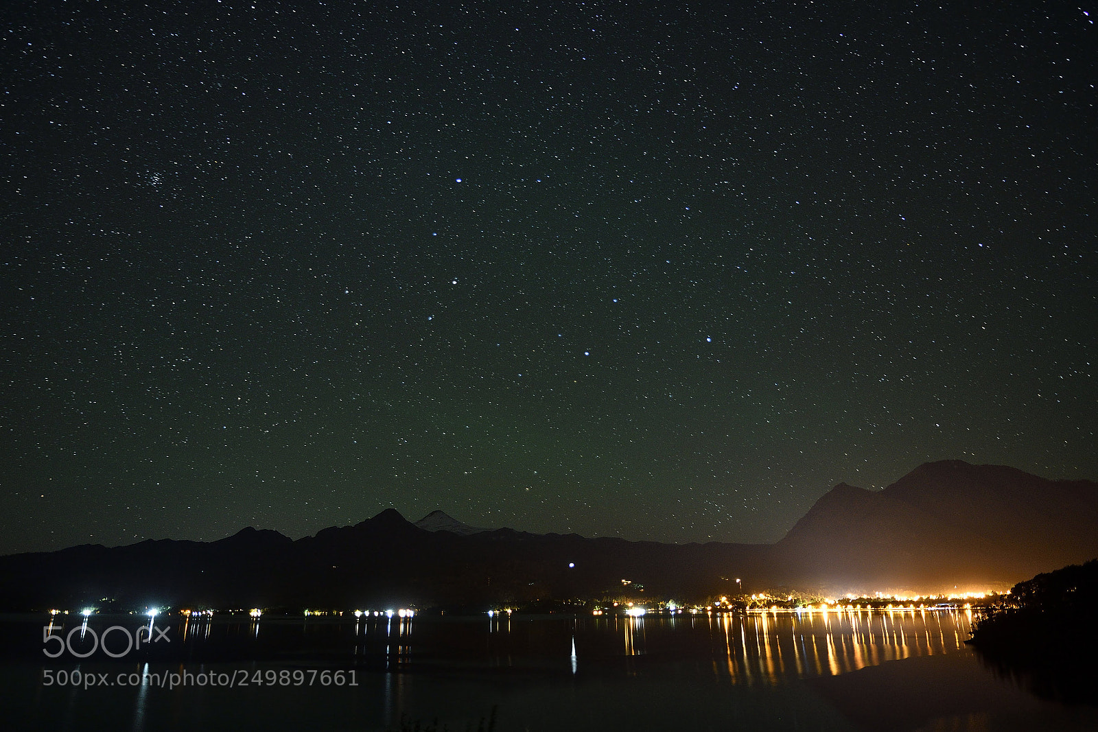Nikon D500 sample photo. Night at coñaripe photography