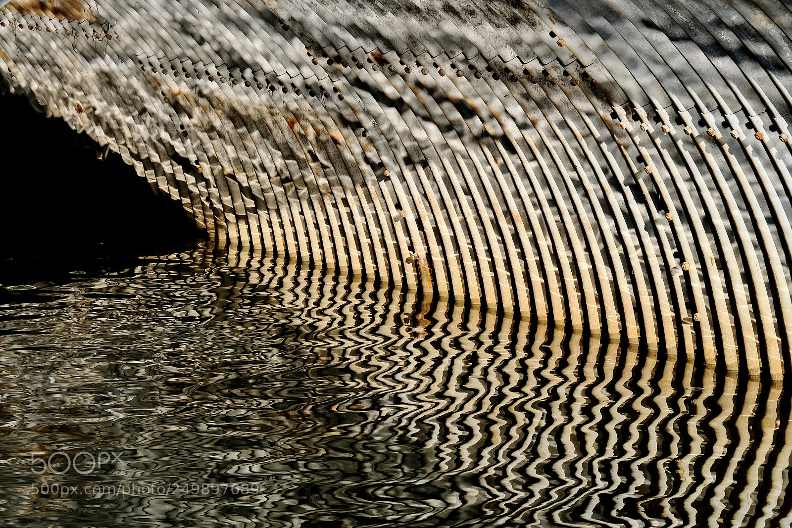 Fujifilm X-E3 sample photo. Culvert contrast photography