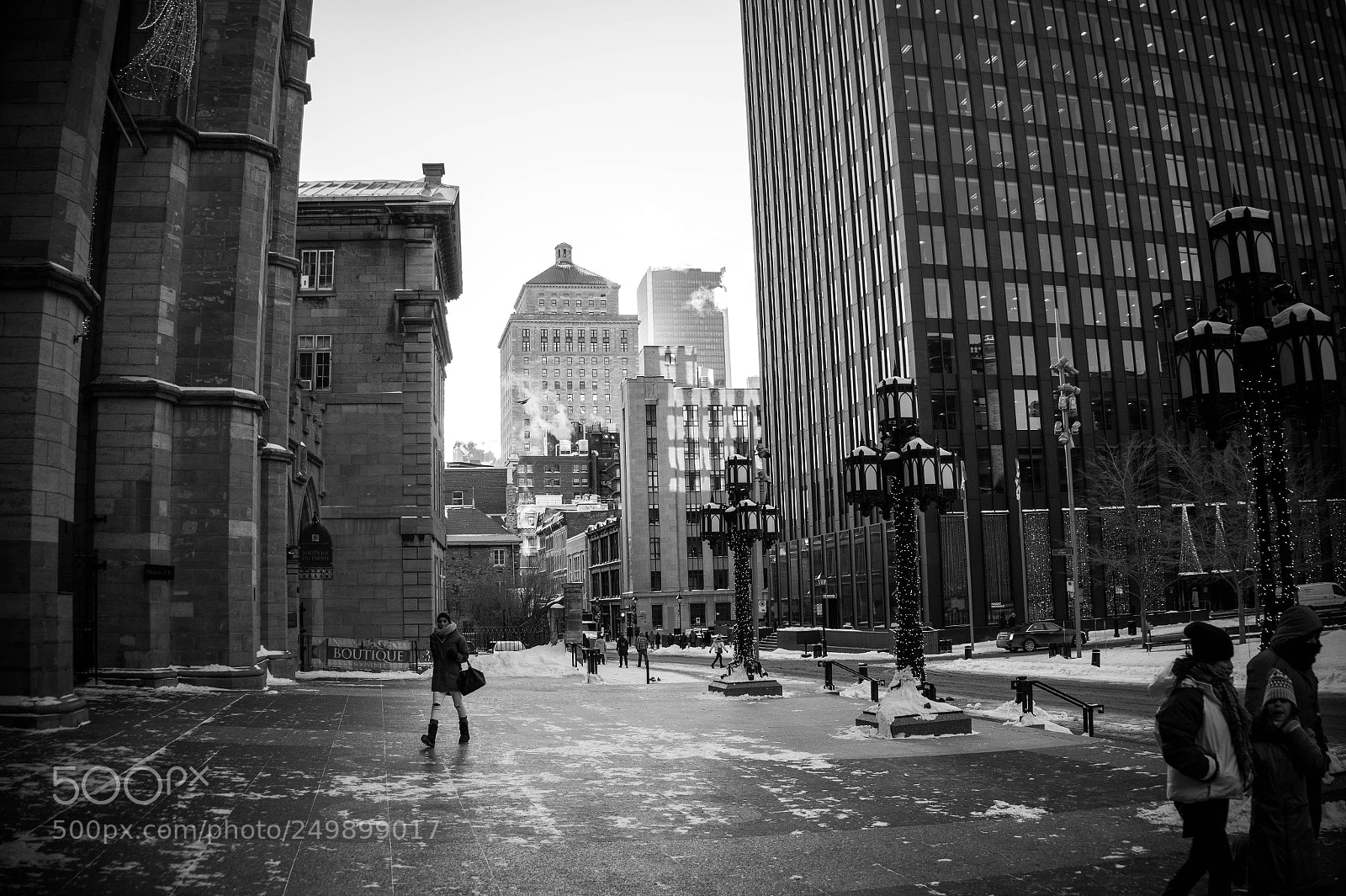 Sony Alpha a3500 sample photo. Winter in montreal photography