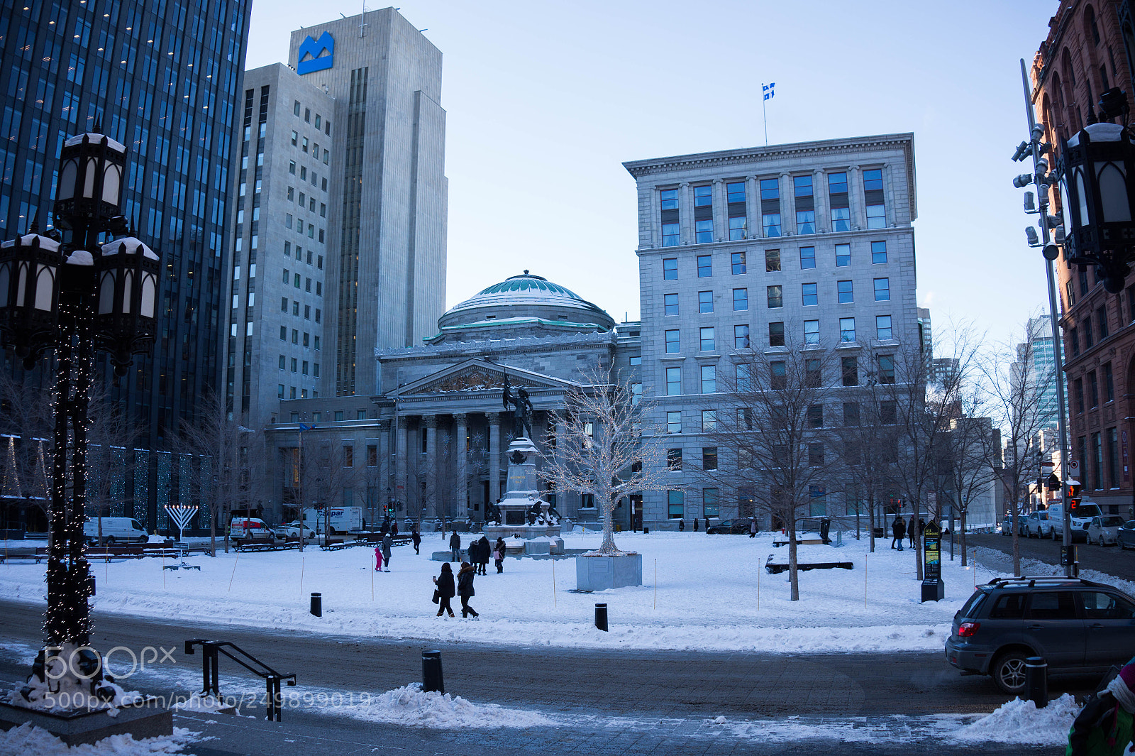 Sony Alpha a3500 sample photo. Winter in montreal photography