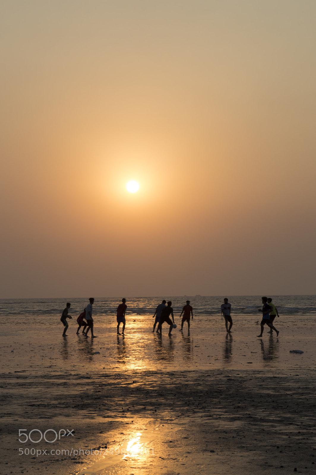 Nikon D3200 sample photo. Weekend beach football photography
