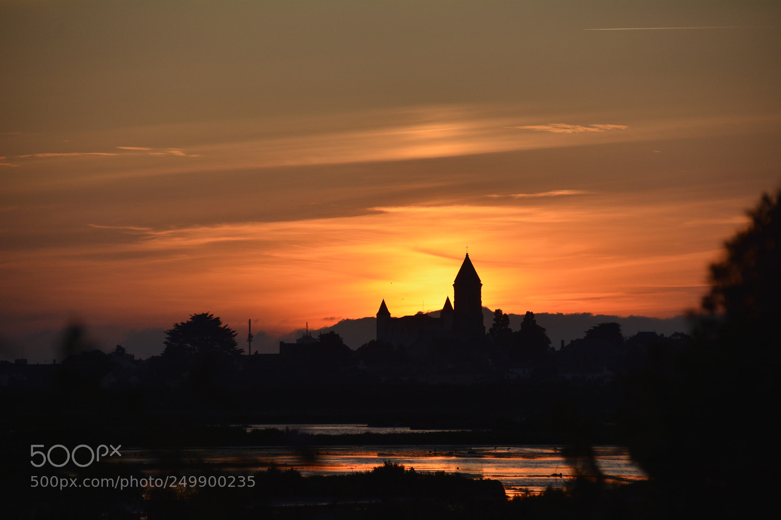 Nikon D7100 sample photo. Coucher sur le marais photography