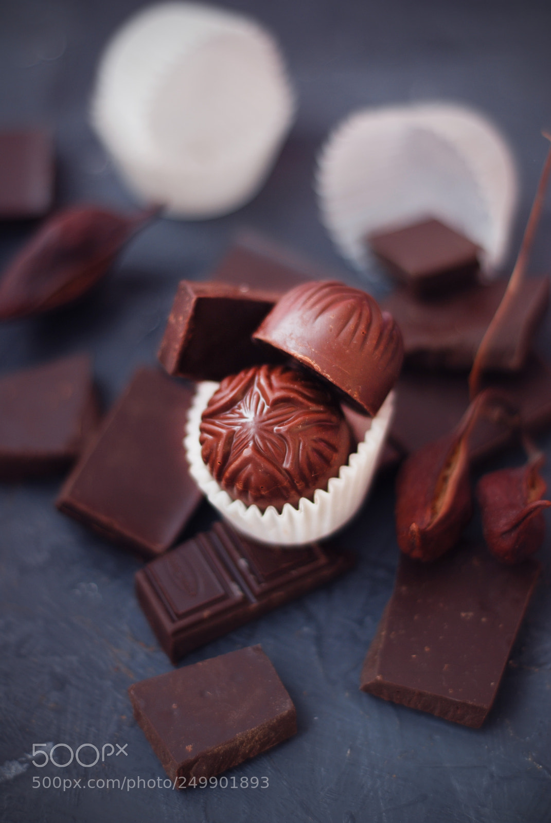 Nikon D80 sample photo. Belgian chocolate variety over photography