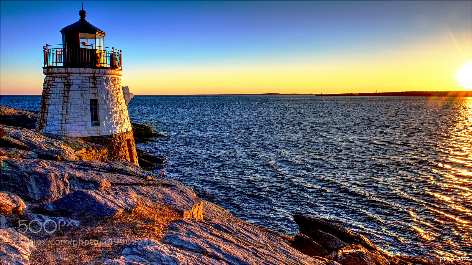 Nikon D810 sample photo. Castle hill lighthouse photography