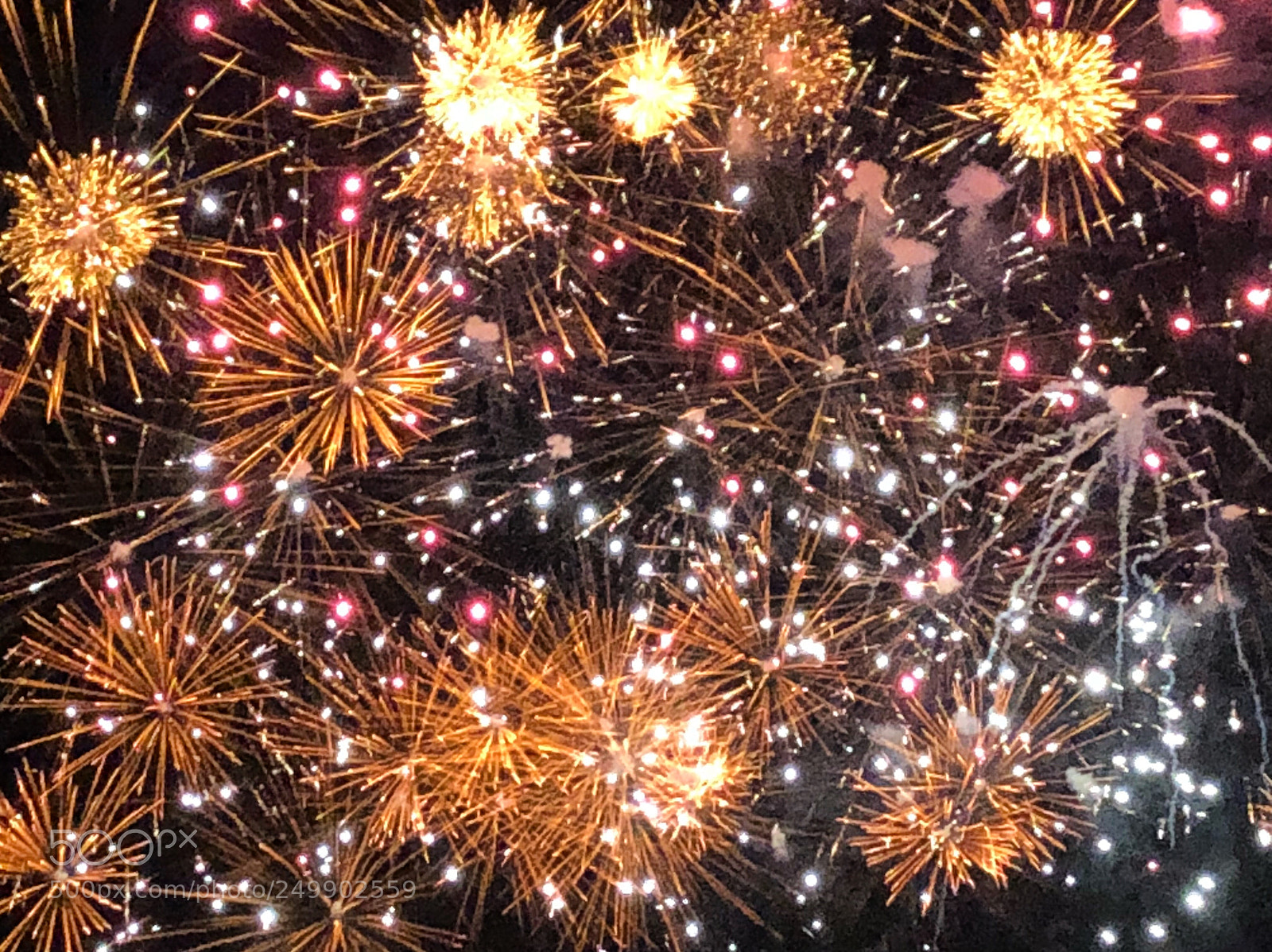 Apple iPhone 8 sample photo. Fireworks castle,night of fire photography